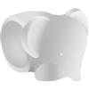 Generic Protezione per pomello giocoso, protezione per porta per camera da, scudo in silicone con silenziatore silenzioso, simpatico gatto elefante, paraurti da parete per appartamento, ospedale, scuola