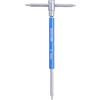 QUARKZMAN Set Chiave Esagonale A Manico Scorrevole A T 2.5mm Metrica 3 Vie Con Impugnatura Scorrevole Libera Per Riparazioni Domestiche