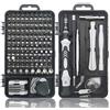 Padarsey, set di cacciaviti di precisione 112 in 1, kit di riparazione con cacciavite magnetico, set di cacciaviti di precisione con custodia portatile per riparare computer, iPhone, colore: nero