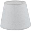 Sinta Paralume Tessuto Coolie Moderno Rilancio Lampada da tavolo E14/E27 Lampada da comodino Lampada da parete Paralume, Ø8.6/22cm,Linen