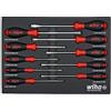 Wiha 30280 SoftFinish - Set di 10 cacciaviti isolati con impugnatura morbida