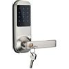 HAIFUAN Serratura digitale Tastierino Bluetooth, sblocco con carta, codice, app (compatibile con Alexa) (HFAM10B-R), Nero