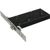 OMEC 5978 SERRATURA INFILARE ELETTRICA B.Q. INOX F.MM 25 DM M4 TRIPL.+SCR H MM.64 ENTRATA MM 90