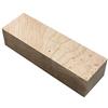Xliji Selezione di legno da tornitura, per manici di coltelli, maniglie, progetti di lavorazione del legno, (127 mm x 40 mm x 25 mm, acero)