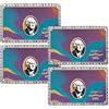 Generic Set di 4 adesivi per carte di debito, 8,5 x 5,3 cm, compatti e facili da applicare, eleganti pellicole antigraffio per adulti, design aderente in vinile e carte bancarie