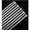 Menylon Fascette fermacavi extra resistenti, 400 mm x 8,8 mm, bianche | Fascette lunghe 40 cm / 16 in, con cerniera, 80 kg / 175lbs, resistenza alla trazione e ai raggi UV, in plastica vergine PA66