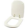 IDROTOP Copriwater Ideal Standard CALLA BIANCO Cerniera Oro-Sedile-Asse Wc