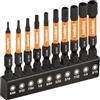 toolant - Set di inserti chiave a brugola SAE da percussione, 10 pezzi