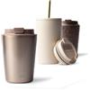 MAMEIDO Tazza Termica 350 ml (Rosé Quartz) | 4h caldo/8h freddo, a prova di perdite & senza BPA, coperchio a scatto, Termos Caffè acciaio inox - per portabicchieri auto