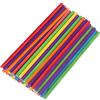 Supvox Bacchette rotonde colorate da 20 cm, 100 pezzi, per progetti fai da te, modelli di sculture per bambini, artigianato creativo
