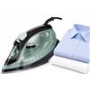 SOLEPLASTIC Ferro da Stiro a Vapore 2000 W con Piastra in Acciaio Inox (Verde Salvia) | FUNZIONE AUTOPULENTE e ANTICALCARE, serbatoio 280 ml, vapore verticale, colpo di vapore, temperatura regolabile, cavo 2 m