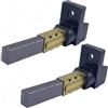MKLUIY Spazzola di carbone del motore dell'aspirapolvere da 2 pezzi compatibile for KARCHER WD3 WD2 la sostituzione della spazzola di carbone del motore