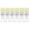 HUAMu Lampadina LED G9 3W, Equivalente 30W alogeno, Bianco freddo 6000K, 300LM, Angolo di Fascio di 360°, AC220-240V, Nessun Lampeggio, Non-Dimmerabile, 6 Pezzi