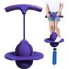 Generico Palla da Salto Spaziale per Bambini con Maniglia e Pompa | Palla Gonfiabile A Tramoggia Rimbalzante Per Giochi In Giardino All'aperto Al Coperto, Giocattolo Per Esercizi Coordinazione