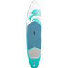 Wiyuer Tavola da SUP gonfiabile con pompa e pagaia regolabile, capacità di carico di 150 kg, per giovani e adulti (320 × 76 × 15 cm)