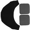 FRCOLOR Set per Pulizia Palline da Bowling Riutilizzabile in Poliestere Nero Borsa Accessori Facile da Trasportare per Gioco Ricreativo e Centri Divertimento Famiglia