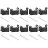 Generico Pastiglie freno bici semimetalliche in resina 8/10/20/30 paia adatte alla serie M965 M975 M(30pair resin 01D)