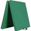 FytStycale Tappeto da Ginnastica Pieghevole Portatile Tappetino Fitness Pieghevole Multifunzione Tappeto da Palestra Salvaspazio per Allenamento a Casa, 绿色, 100 50 5