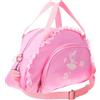 Hohopeti Borsa da Danza Bambina con Tracolla, Borsone Piccolo per Balletto, Organizza Scarpe E Abiti, Tessuto Oxford, Rosa, per Ragazze