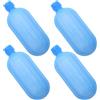 GALPADA 4 Pezzi Reusable Ice Pack for Cooler PE Blu, Blocco Gelo per Air Cooler