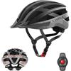 LIVALL Casco Bici da Corsa Bluetooth con Luce LED, Casco Bicicletta Smart con Telecomando, Allarme SOS e Microfono e Altoparlante Integrati, Uomo e Donna