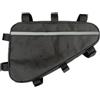 Xgdsnly Borsa Telaio Pacco Batteria Sacca Cornice Triangolare Organizer con Apertura E Dettagli Riflettenti Adatta a Tragitti Notturni Uscite Spostamenti in, Array, Nero Senza Etichetta, 39 36 22CM