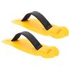 YARNOW 2 Pezzi Maniglia per Kayak, Impugnatura per Tavola da Paddle in Neoprene e Tessuto, Gialla, Portatile e Compatta, per Rescue Board e Kayak da Pesca, Facile da Installare per