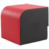 Fzaqwen Glutei Fitness Scatola Allenamento Iperestensioni Piattaforma Plyo con Superficie Imbottita in Pelle PU per Sostegno Stabile E Carichi Fino a 300kg , Red Black
