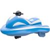 harayaa d'Acqua Elettrica Gonfiabile Adulto Famiglia Acquascooter Natante Gommone Pvc Robusto con re Elettrico Prolungata Adatta a Nuoto Pesca Deriva Gite in Acqua