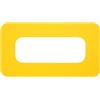ORFOFE Toppa per Scatola Pinna da Paddle 9 Pollici, PVC Giallo | Connettore per Paddle e Surfboard, Attacco e Sgancio Rapidi, Design Moderno