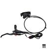 Generic Freno a Tamburo Posteriore per Biciclette GT-E300, Freno a Disco Idraulico per MTB, Freno a Disco per Bicicletta SM a 2 Pin, Freno Idraulico per MTB Pieghevole.