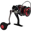 AMONIDA Mulinello da Pesca Spinning in Metallo, Bilanciere CNC Resistente e di Alta Precisione, Ruota da Pesca a Lancio Lungo per in Mare e con Esca, Nylon e Metallo, 1 Mulinello da (FS5000)