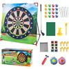 Generico Golf Chipping Game Kit Golf Chip Game Training Mat Practice Target Set | Golfing Trainer with Accessories, Football Sports Equipment for Fathers Practice Backyard Men Lawn Yard Indoor Party