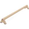 FytStycale Balance Beam Trave Bilanciere Palestra Attrezzo Equilibrio Barra Pilates Tavola Stretching in Legno Antiscivolo Design Stabile per Allenamento Gambe Controllo Posturale Casa Palestra