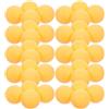 HEANUJJ 100 Pezzi Palline da Ping Gialle 40mm Senza Cuciture in Pp Finitura Opaca e Presa Migliorata per Giochi di Gruppo e Intrattenimento al Carnevale