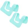 KHBUAB Patch per Scatola Pinna 9 Pollici SUP 2 Pezzi PVC Verde Chiaro | Slot Pinna e Tavole da Surf, Uso su Oceani e Laghi, Design per Professionisti e Appassionati