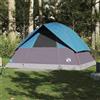 KTHLBRH Tenda a Cupola Impermeabile Blu 6 Posti