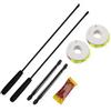 AsrMyjcx Canna da Pesca Bambini Set Portatile, Due canne da pesca (2.1m+1.5m) + pacchetto regalo di lusso, 2.1m+1.5m