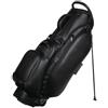 Generic Golf Carrier Borsa da Golf Sacca Stand Borsa Portamazze Zaino Spalla in Pelle PU Resistente All'usura con Supporto Triangolare Antiscivolo E Scomparti