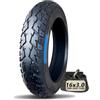 NiuJKun Set di pneumatici e camere d'aria per bici elettrica 16 x 3,0 76-305, design a 8 livelli, 16 x 3,0, antiforatura, per bici elettrica con valvola piegata, camera d'aria compatibile con E-Bikes Dirtbike