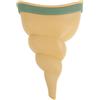 TOYANDONA Orinatoio Portatile da Donna, Urinatoio Femminile Riutilizzabile e Compatto, TPE e Pp, Giallo, per Viaggio e Trekking