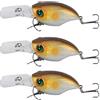 Baxnore 3PCS Deep Diving Scrapper Simulazione artificiale Esca realistica Attrezzatura da pesca (5#)