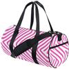 FRODOTGV Borsone da palestra per uomo donna stampa zebra blush