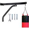 Generico Heavy Bag Hanger - Wall Mount, 150kg Capacity | Steel, Boxing/MMA | Sturdy Welded Steel Construction, Rust-Resistant Coating, Space-Saving Wall Design, Easy Installation With Included Bolts & W