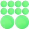 BRIGHTFUFU 50 Pezzi Palline da Ping Pong Satinato Senza Cuciture 40mm in Pp Colore Verde Chiaro Presa Migliorata e Resistenza per Giochi di Carnevale e Progetti Artistici Fai da Te