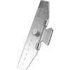 CANIGHT Morsetto Metallico Sostitutivo per Dima Impennatura Frecce Argento | Arco, Design Specifico per Tiro Arco, Adatto a Progetti DIY e Sport All'aperto