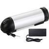 GJCKOPIUFA Batteria Al Litio Per Ebike Da 36 V 11,6 Ah A Forma Di Borraccia, Batteria Cilindrica Portatile Per Bici Elettrica Con Caricabatterie, Batteria Di Ricambio Ricaricabile 36V 11.6Ah