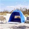 KTHLBRH Tenda da Spiaggia 3 Posti Verde Mare Impermeabile