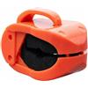 Generic Fishing Rod Holder Clip Porta Canna Fermaglio Organizzatore Supporto per Fissaggio E Protezione Delle Canne con Maniglia con Spugna per Gestione, 桔红色, 1个装