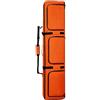 YWMJZEU Borsa da Attrezzatura da Neve Imbottita Robusta Borsa Snowboard Imbottita Impermeabile Sacca Snowboard per Viaggiatori, Senza Ruote - 160cm, Array, Arancione Senza Ruote - 160cm